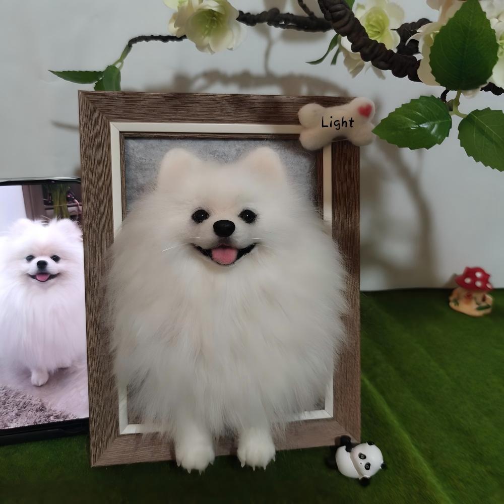 Memorpaw 3D Felt Wool Pet Portrait