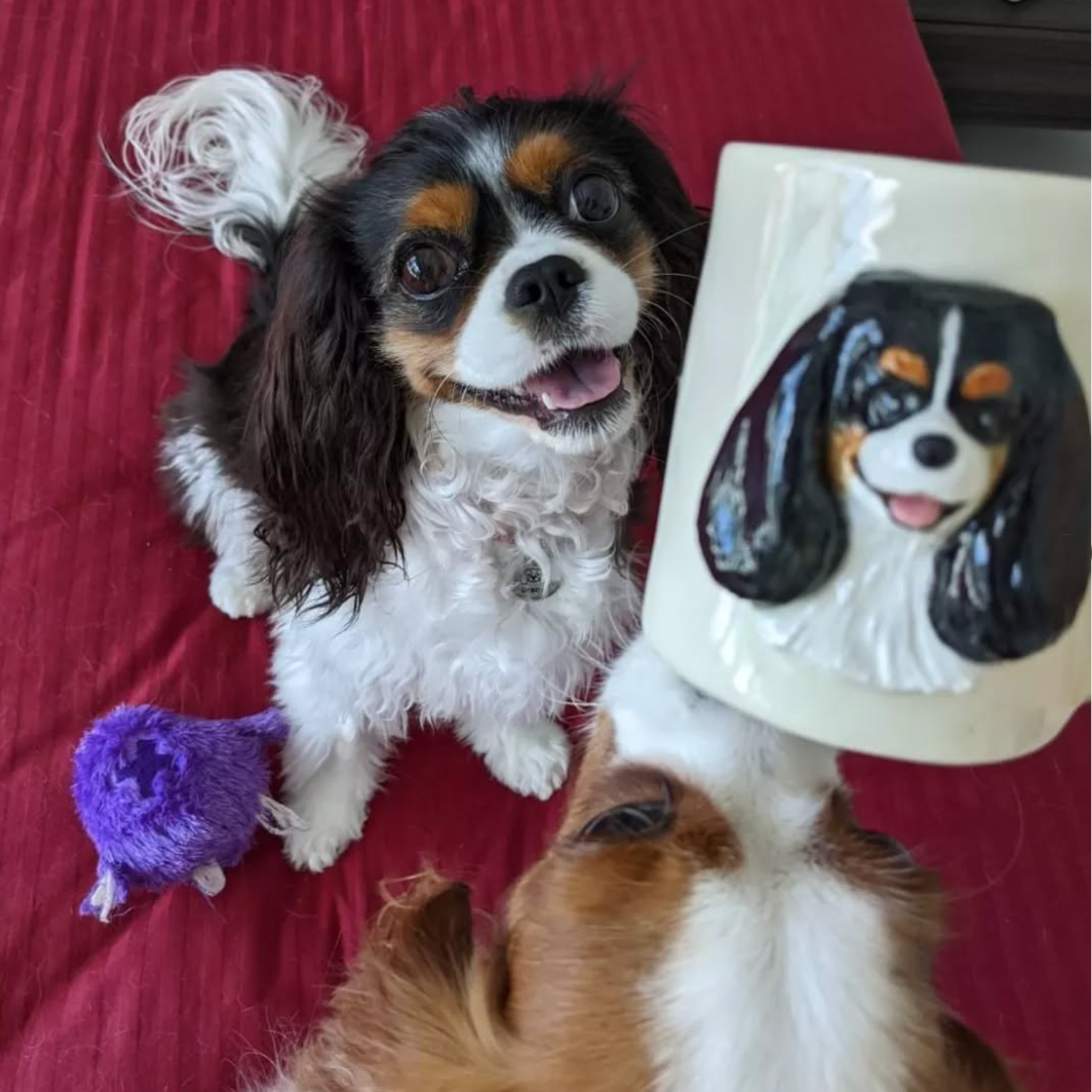 Memorpaw Custom Pet Ceramic Peekaboo Mug
