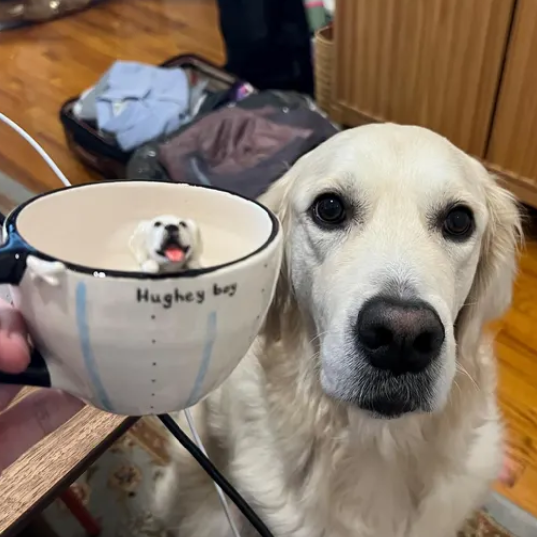 Memorpaw Custom Pet Ceramic Peekaboo Mug