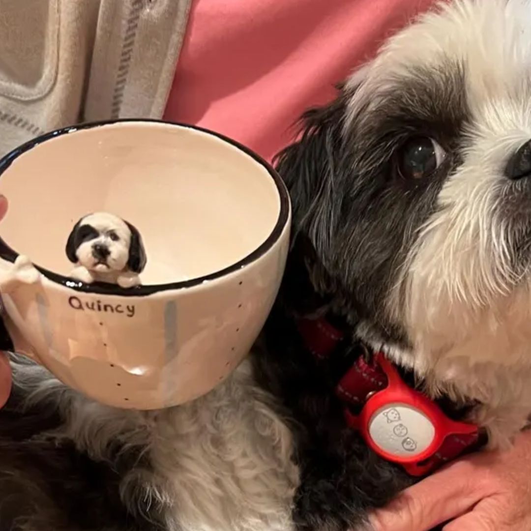 Memorpaw Custom Pet Ceramic Peekaboo Mug