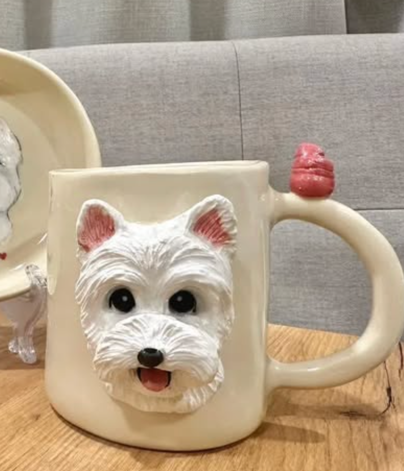 Memorpaw Custom Pet Ceramic Peekaboo Mug