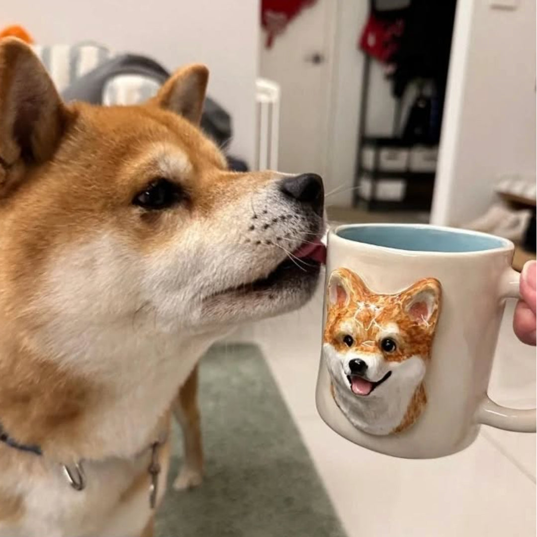 Memorpaw Custom Pet Ceramic Peekaboo Mug