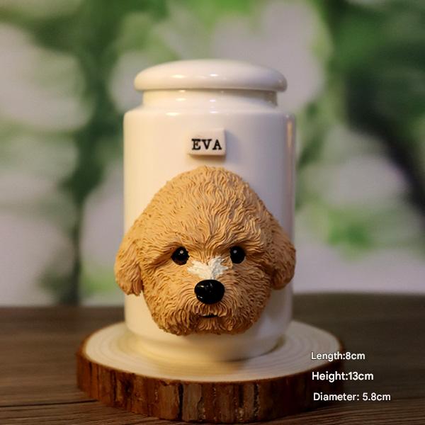 Memorpaw Custom Pet Portrait Urn