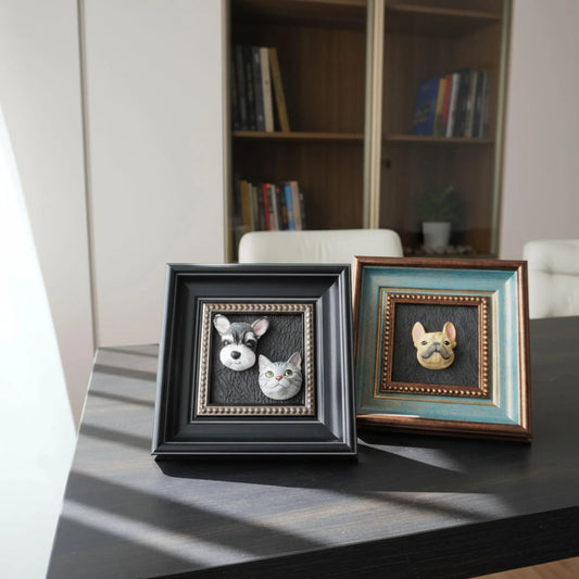 Memorpaw Customized Pet Refrigerator Magnet Car Aromatherapy Pendant Magnet Frame