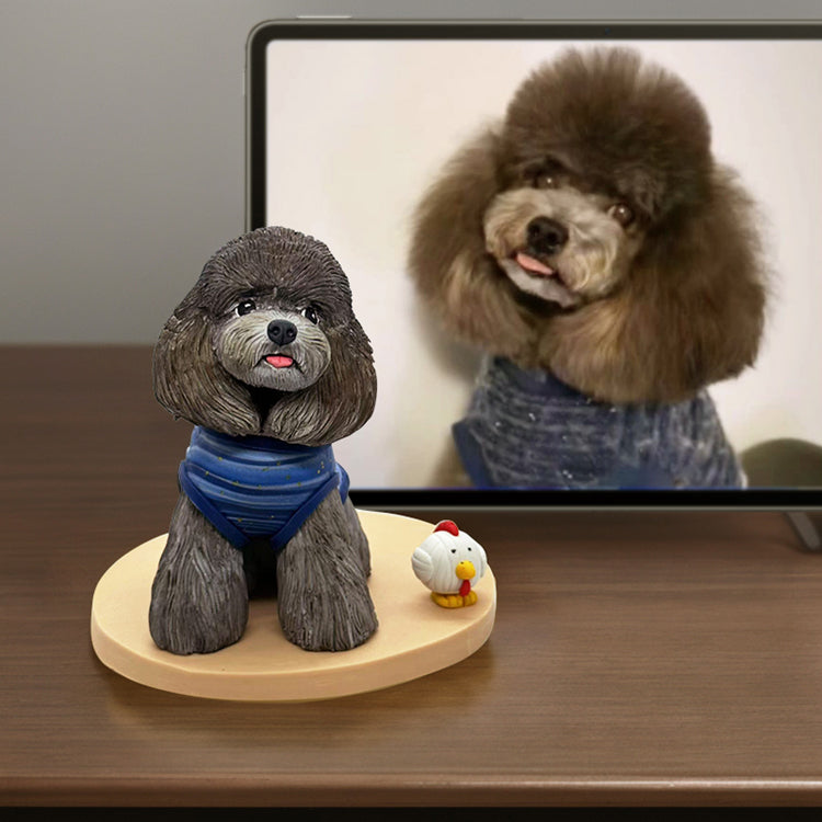 Memorpaw Polymer Clay Pet Full Body Portrait Customization