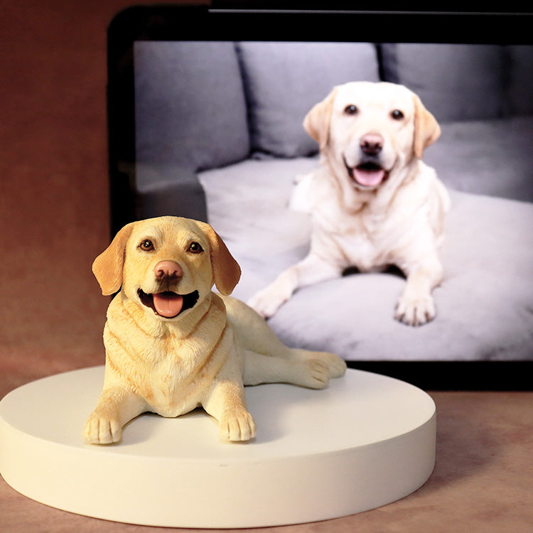 Memorpaw Polymer Clay Pet Full Body Portrait Customization
