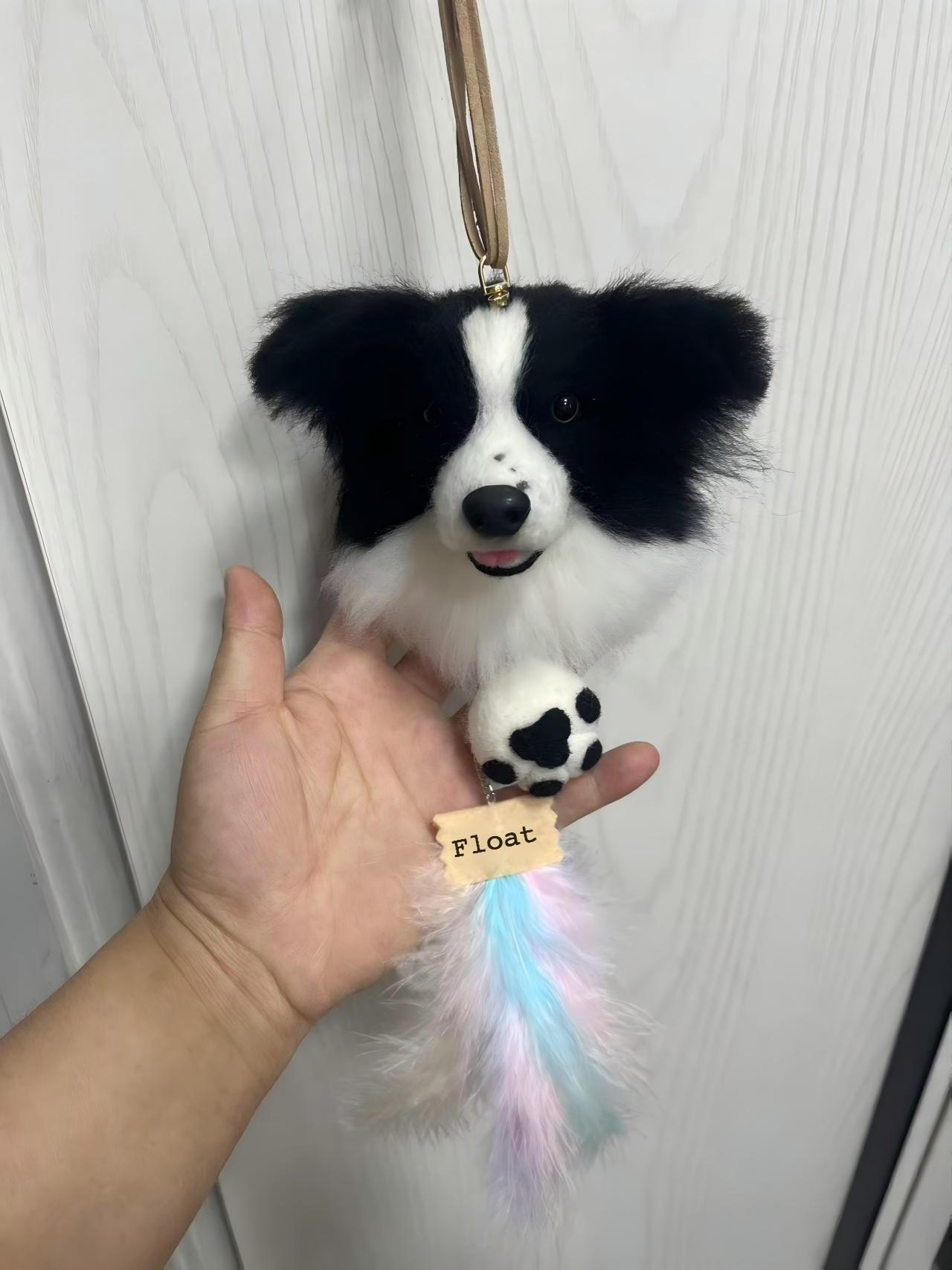 Memorpaw Wool Felt Pet Custom Pendant Keychain