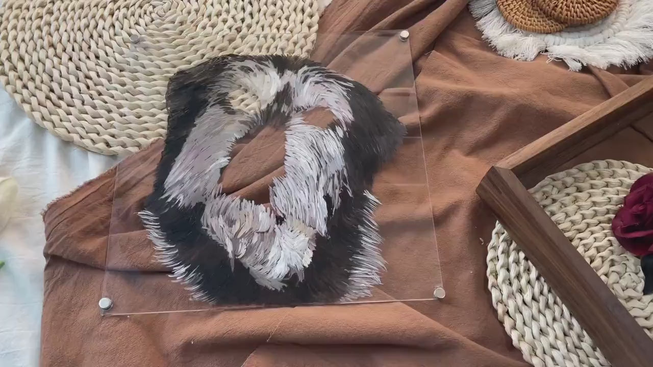 Memorpaw Custom 3D Handcrafted Layered Acrylic Pet Portrait
