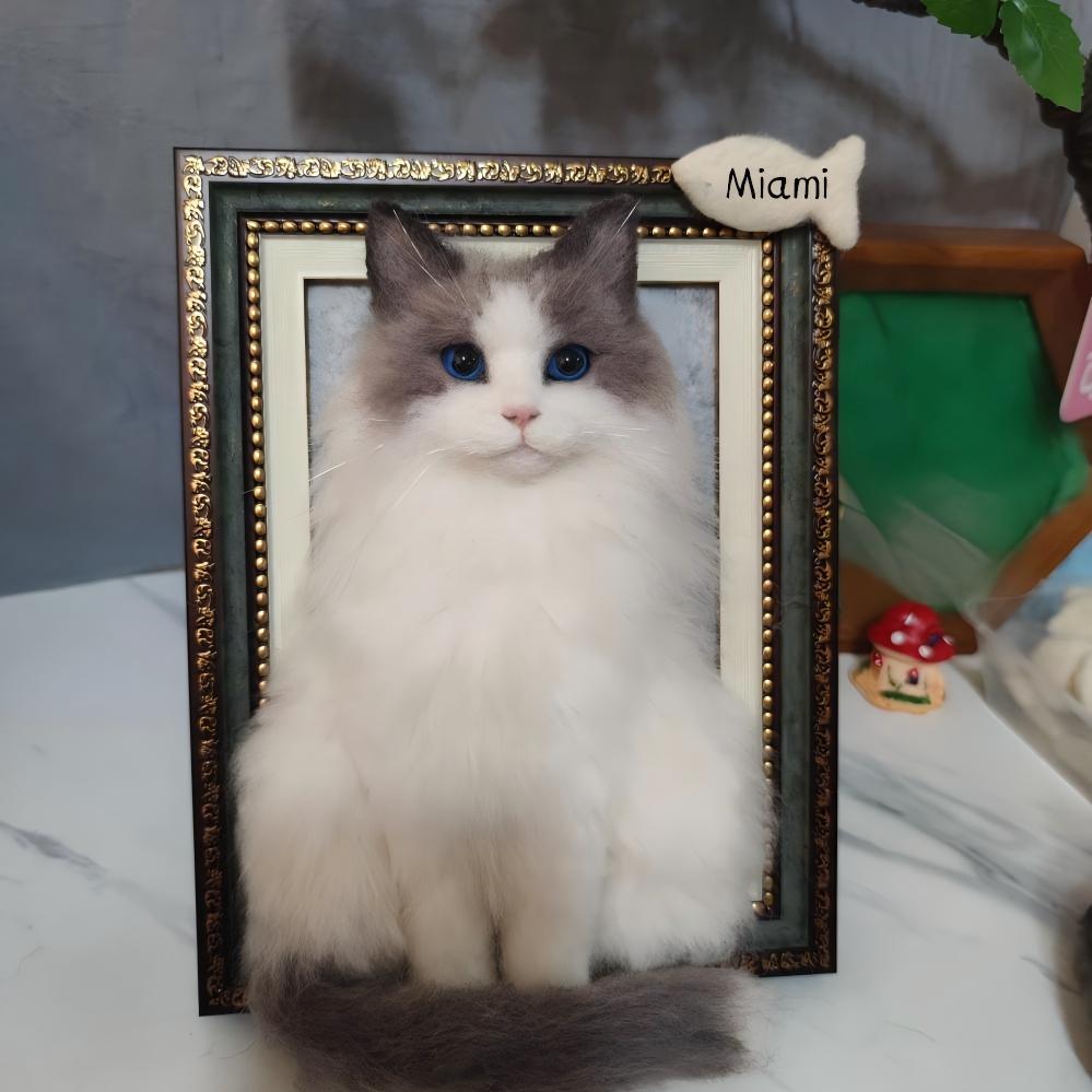 Memorpaw 3D Felt Wool Pet Portrait