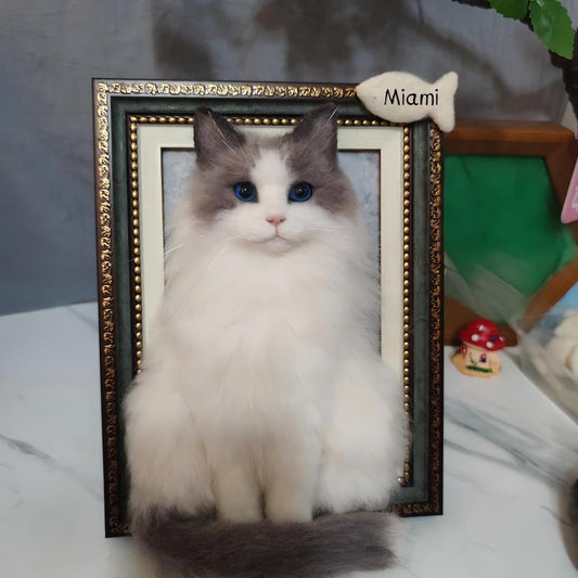 Memorpaw 3D Felt Wool Pet Portrait