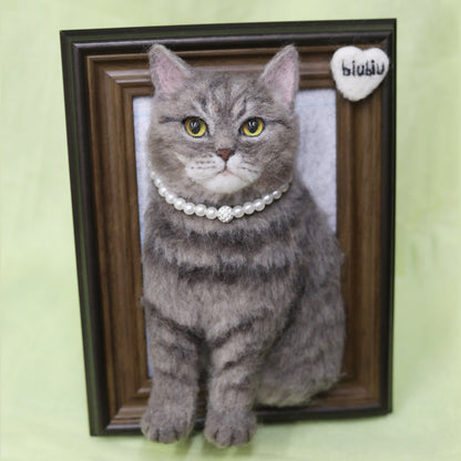 Memorpaw 3D Felt Wool Pet Portrait 