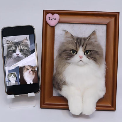 Memorpaw 3D Felt Wool Pet Portrait 