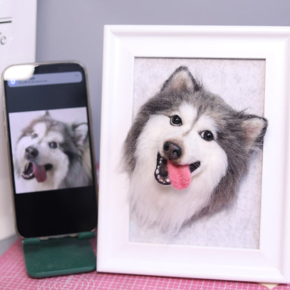Memorpaw 3D Felt Wool Pet Portrait 