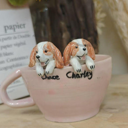 Memorpaw Custom Pet Ceramic Peekaboo Mug 