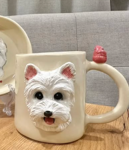 Memorpaw Custom Pet Ceramic Peekaboo Mug 