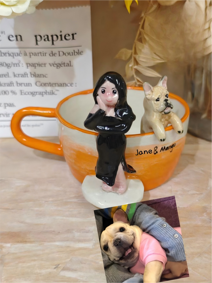 Memorpaw Custom Pet Ceramic Peekaboo Mug 