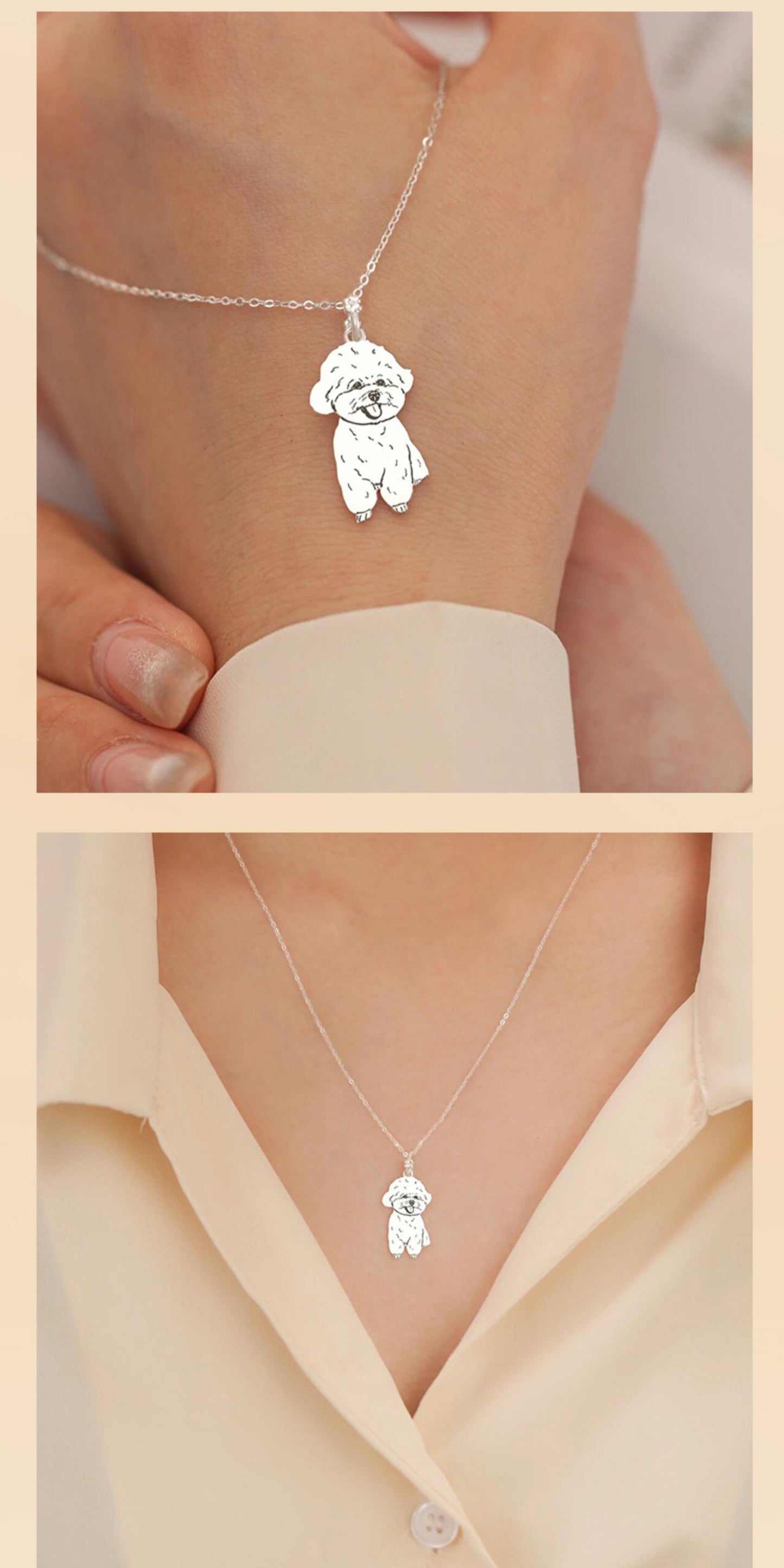 Memorpaw Custom Pet Picture Jewelry Bracelet Necklace Ring 