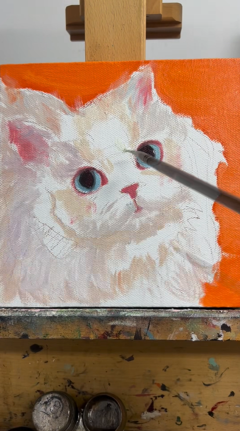 Memorpaw Pet Hand-painted Oil Painting Portrait