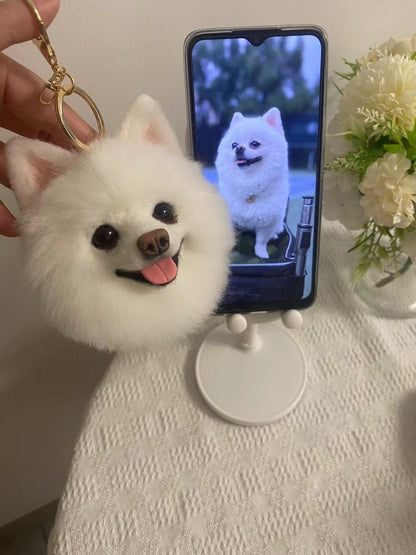 Memorpaw Wool Felt Pet Custom Pendant Keychain 