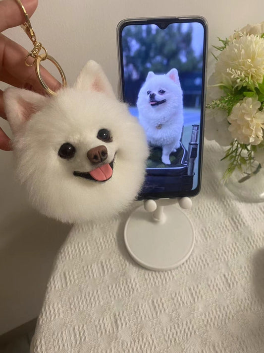 Memorpaw Wool Felt Pet Custom Pendant Keychain 