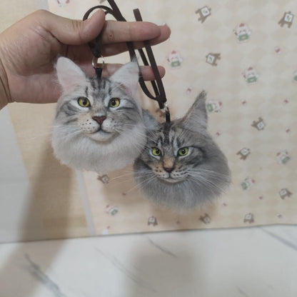 Memorpaw Wool Felt Pet Custom Pendant Keychain 