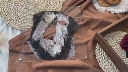 Memorpaw Custom 3D Handcrafted Layered Acrylic Pet Portrait 