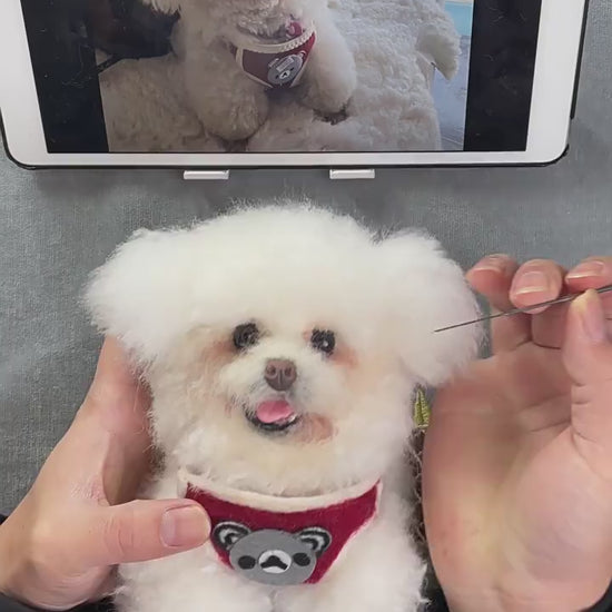 Memorpaw Wool Felt Pet Full Body Portrait Customization