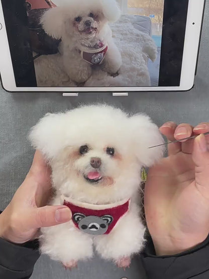 Memorpaw Wool Felt Pet Full Body Portrait Customization